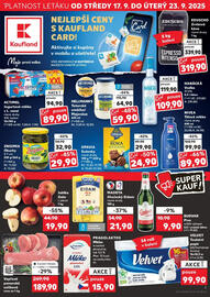 Kaufland leták týden 38 Strana 1