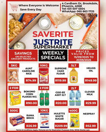 Saverite catalogue week 38 Page 1