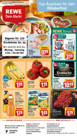 REWE Prospekt woche 38 Seite 1