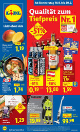 Lidl Flugblatt woche 38 Seite 1
