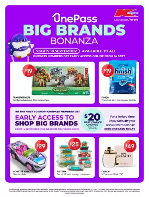 Kmart catalogue (valid until 17-09)