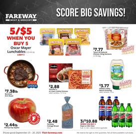 Fareway weekly ad week 38 Page 1