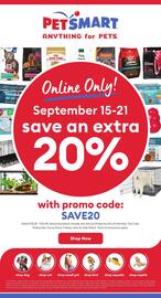 Petsmart flyer week 38 Page 1