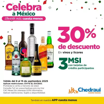 Folleto Chedraui (válido hasta 15-09)