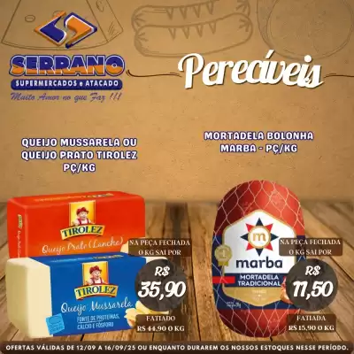 Catálogo Serrano Supermercado (válido até 16-09)