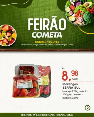 Encarte Cometa Supermercados (válido até 16-09)