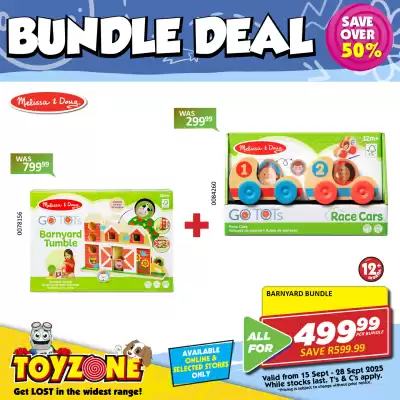 Toy Zone catalogue (valid until 28-09)