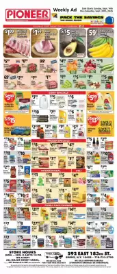 Pioneer Supermarkets weekly ad (valid until 20-09)