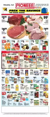 Pioneer Supermarkets weekly ad (valid until 20-09)