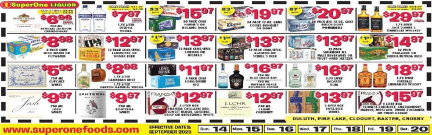 Super One Foods weekly ad Page 1
