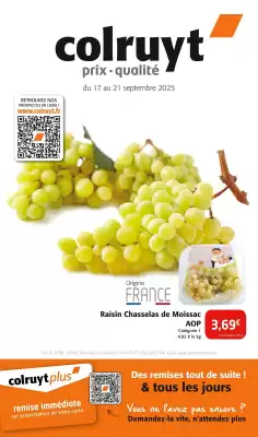 Catalogue Colruyt (valable jusqu'au 21-09)