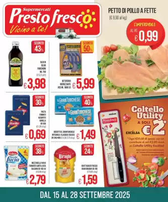 Volantino PrestoFresco (valido fino al 28-09)