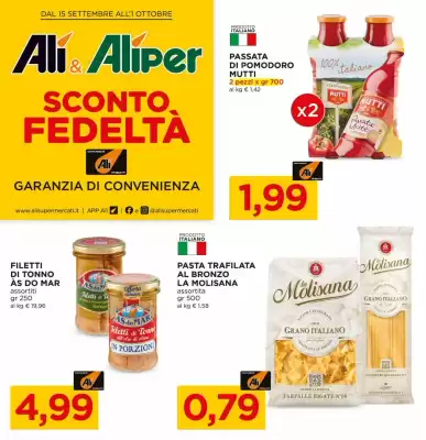 Volantino Alì Supermercati (valido fino al 15-09)