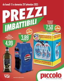 Volantino Supermercati Piccolo Pagina 1