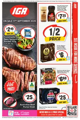 IGA catalogue (valid until 23-09)