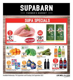 Supabarn catalogue week 38 Page 1