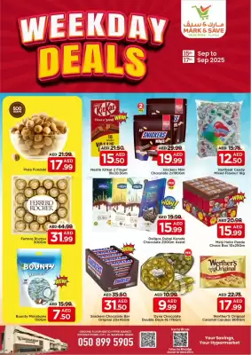 Mark & Save catalogue (valid until 17-09)