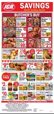 IGA weekly ad (valid until 16-09)