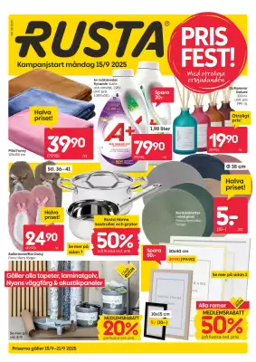 Rusta reklamblad (giltig till och med 21-09)