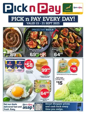 Pick n Pay Hypermarket catalogue (valid until 21-09)