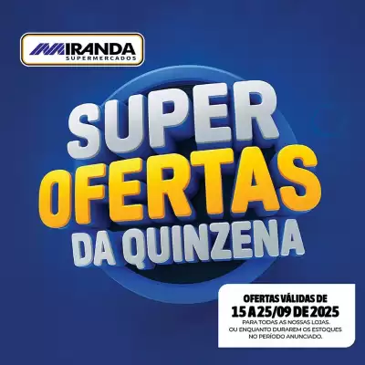 Folheto Miranda Supermercados (válido até 25-09)