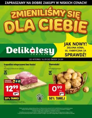 Delikatesy Centrum gazetka (ważność do 24-09)