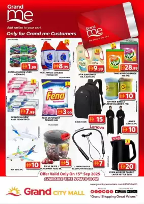 Grand Mall Sharjah catalogue (valid until 15-09)