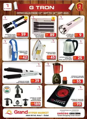 Grand Hyper Market catalogue (valid until 18-09)