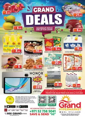 Grand Hyper Market catalogue (valid until 17-09)