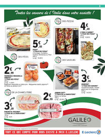 Catalogue E.Leclerc | Spécial pasta italiana page 3