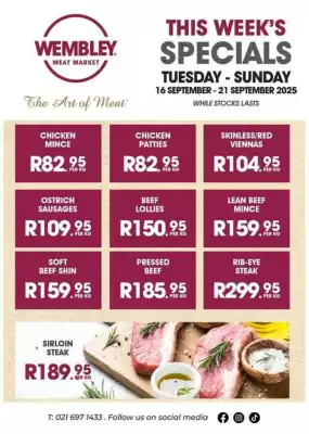 The Wembley Meat Market catalogue (valid until 21-09)