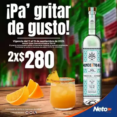 Folleto Tiendas Neto (válido hasta 15-09)
