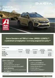 Dacia gazetka | Sandero Strona 1