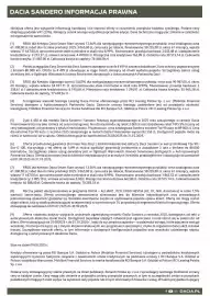 Dacia gazetka | Sandero Strona 11