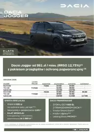 Dacia gazetka | Jogger Strona 1