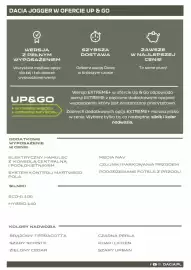 Dacia gazetka | Jogger Strona 2