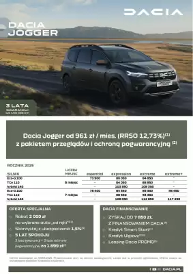 Dacia gazetka (ważność do 30-04)