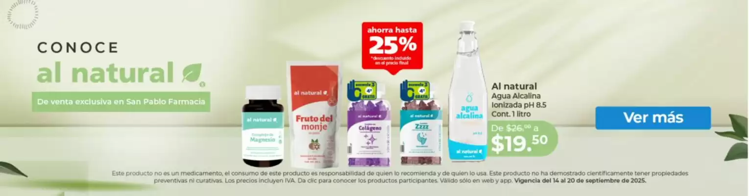 Folleto Farmacia San Pablo