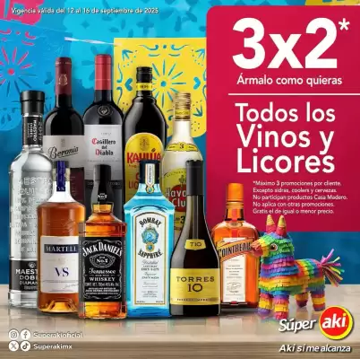 Folleto Super Aki (válido hasta 16-09)