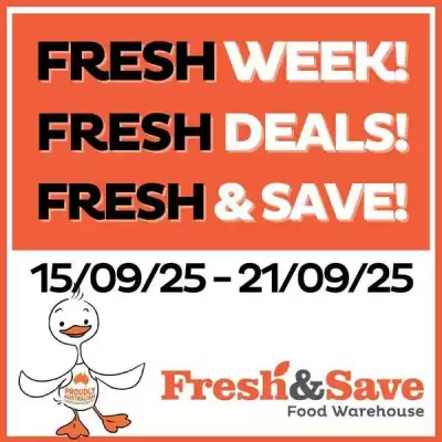 Fresh&Save catalogue (valid until 21-09)