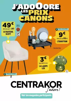 Catalogue Centrakor (valable jusqu'au 28-09)