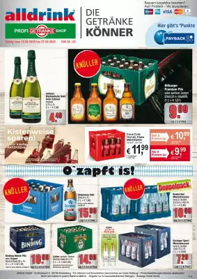 Profi Getränke Prospekt (gültig bis 27-09)