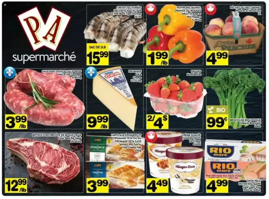 Supermarché PA flyer (valid until 22-09)