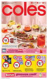 Coles catalogue week 38 Page 1