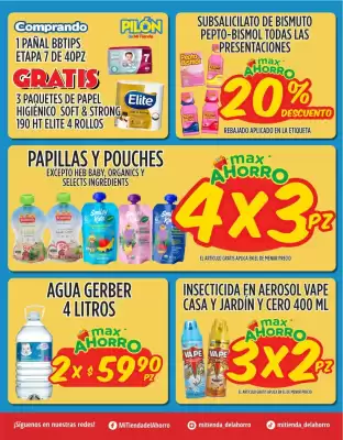 Folleto Mi Tienda del Ahorro (válido hasta 18-09)