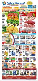 Sabor Tropical weekly ad week 37 Page 1