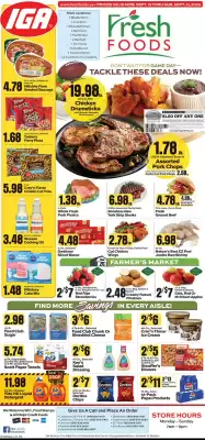 Fresh Foods IGA weekly ad (valid until 21-09)