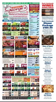 George's Market weekly ad (valid until 18-09)