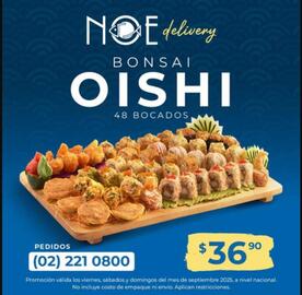 Catálogo Noe Sushi Bar Página 1