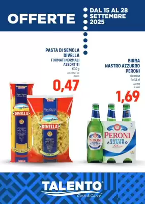 Volantino Talento Professional Store (valido fino al 28-09)